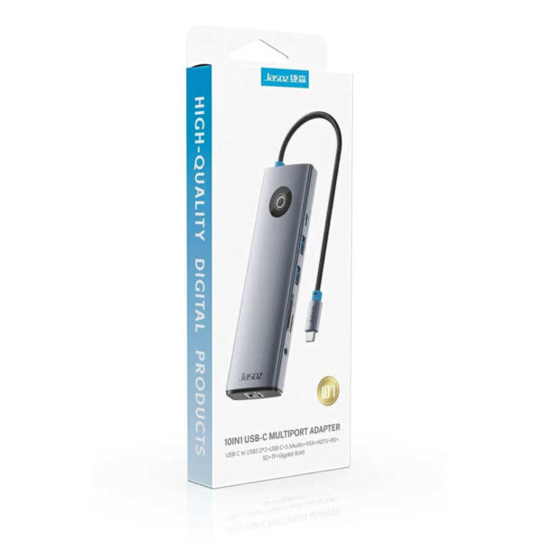 Bộ chuyển đổi Type-C 10 trong 1