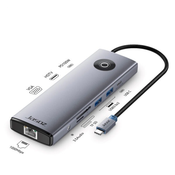 Bộ chuyển đổi Type-C 10 trong 1