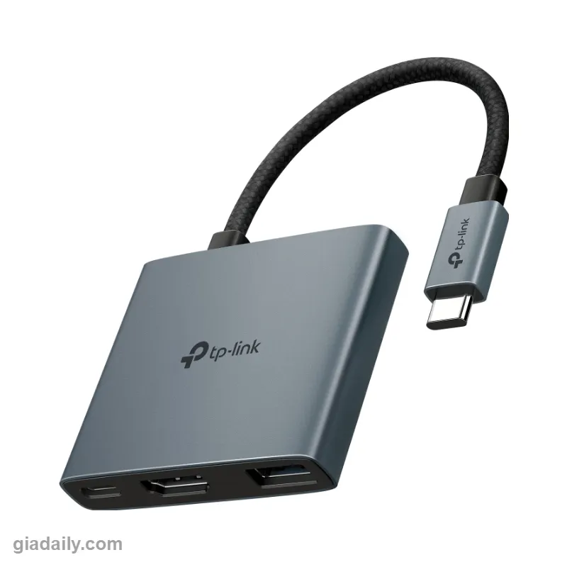 Hub USB Type-C 3 cổng TP-Link UH3020C HDMI 4K, PD 100W - Giá Đại Lý