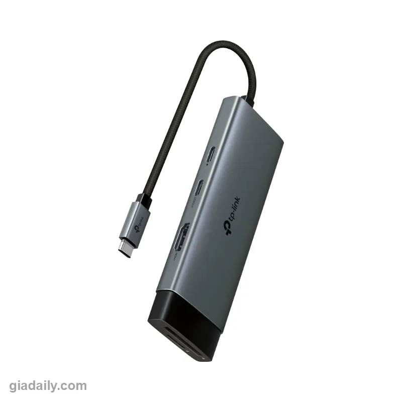 Hub USB Type-C 7 cổng TP-Link UH7020C HDMI 4K, PD 100W, SD - Giá Đại Lý