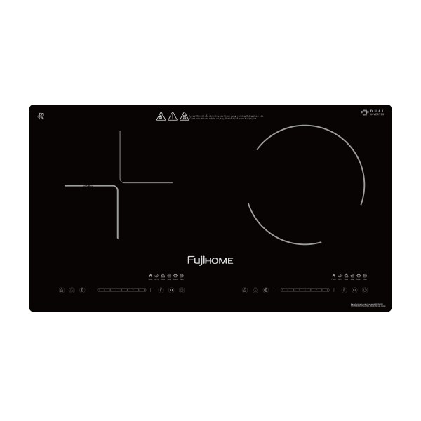Bếp đôi từ và hồng ngoại Fujihome IC2519