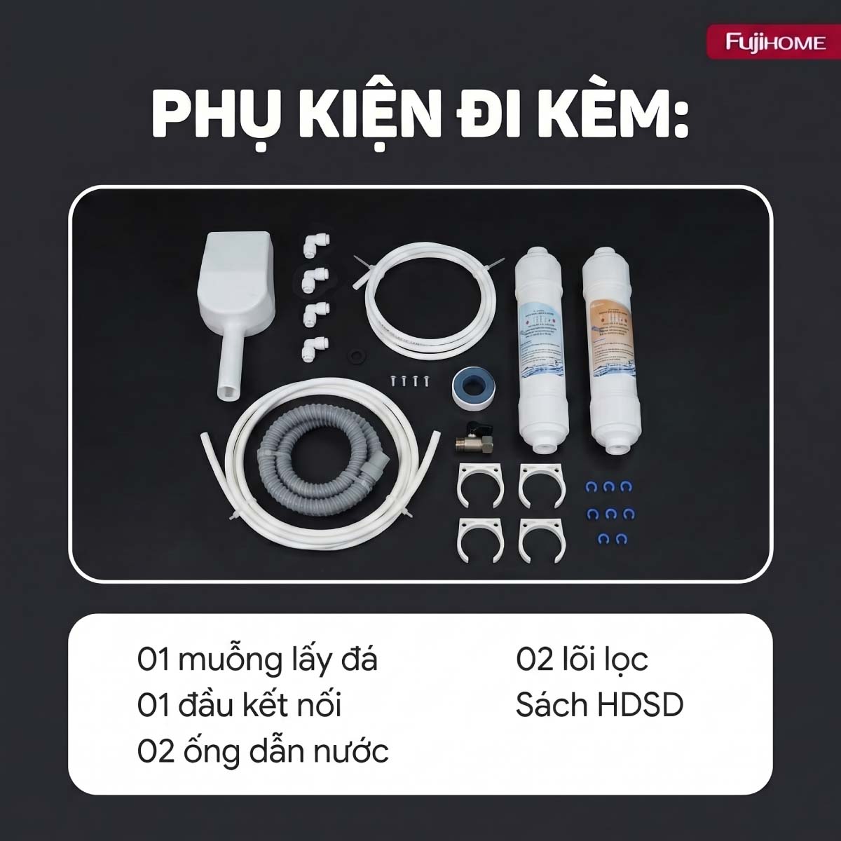 Máy làm đá Fujihome IM120