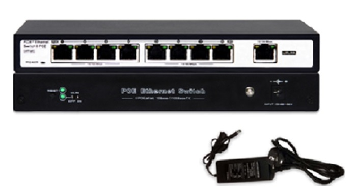 Switch PoE 8-cổng Hikivison SH-1008P-E