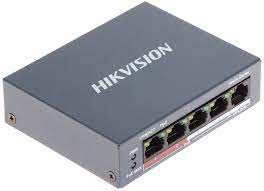 Switch mạng 4 cổng PoE 100M, 1 cổng uplink 10/100M , Layer 2 DS-3E0105P-E/M