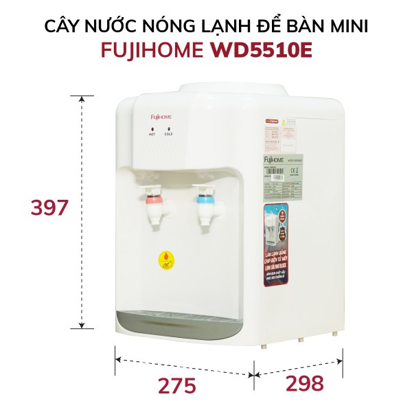 Cây nước để bàn mini Fujihome WD5510E
