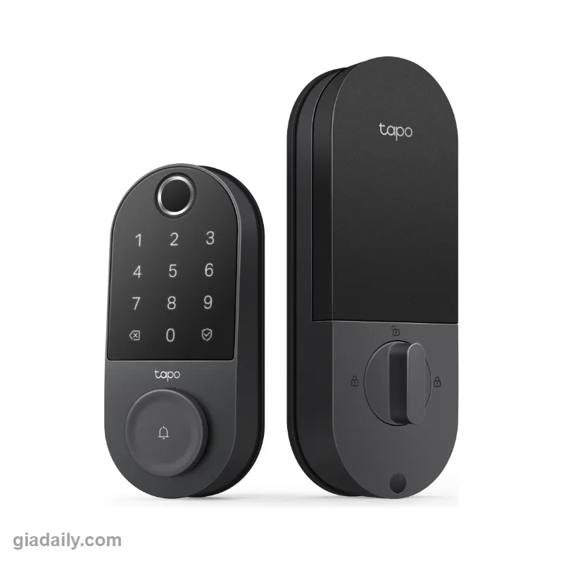Khóa cửa vân tay thông minh Wi-Fi Tapo DL110 pin 10000mAh - Giá Đại Lý
