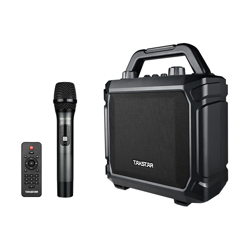 Loa trợ giảng xách tay sử dụng mic không dây cầm tay WDA-500