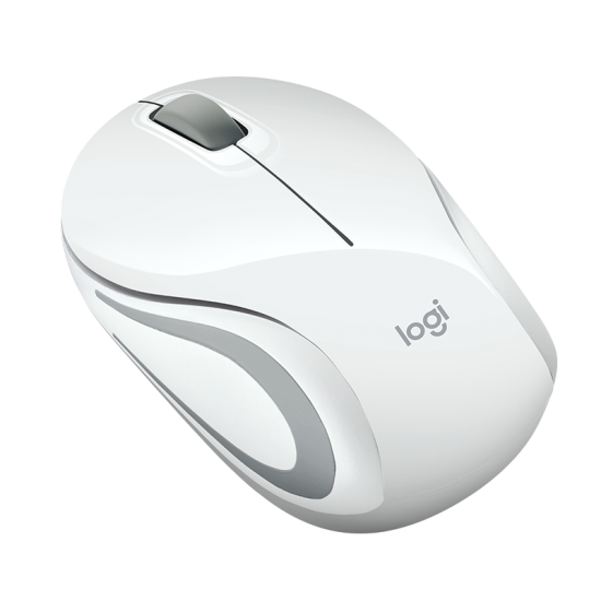 Chuột không dây Logitech M187 Wireless Trắng 910-005380