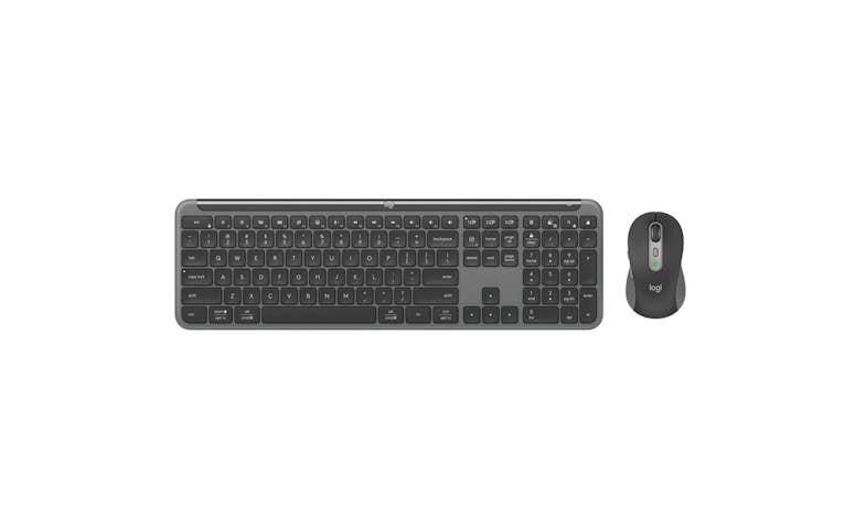 Combo bàn phím + chuột Logitech MK950 Signature Slim (Đen) (920-012475)