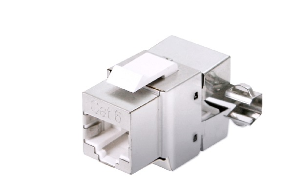 Nhân Mạng LS-VINA ( LS-MJ-SC6-RIDC ) 180o Shielded CAT6 Modular Jack w/ T568A/B Label
