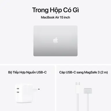 MacBook Air 15 inch M5 A3448/BẠC (SILVER) (MDV94SA/A)