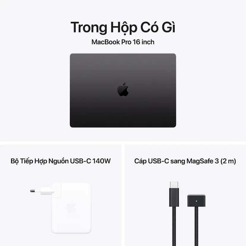 MACBOOK PRO 16 INCH APPLE M5 PRO (48GB/1TB) - MÃ A3428 - ĐEN (MGEC4SA/A)
