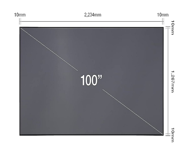 Màn chiếu tương phản cao 100 inch ALR Epson ELPSC35