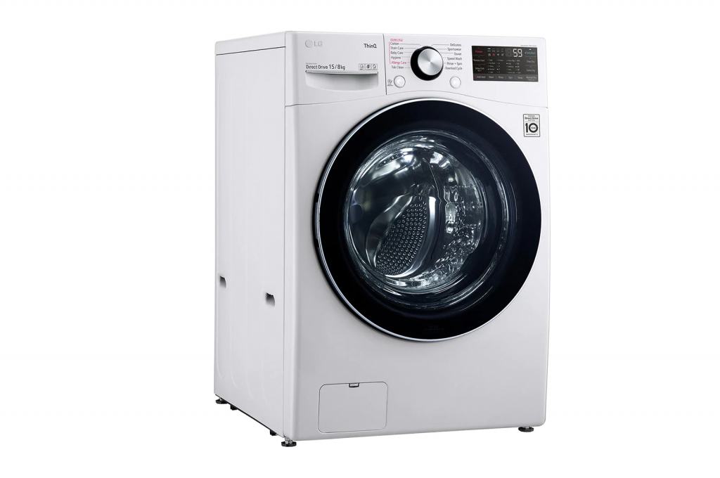 Máy giặt lồng ngang LG Inverter 15Kg + sấy 8Kg ( F2515RTGW ) MỚI 2021