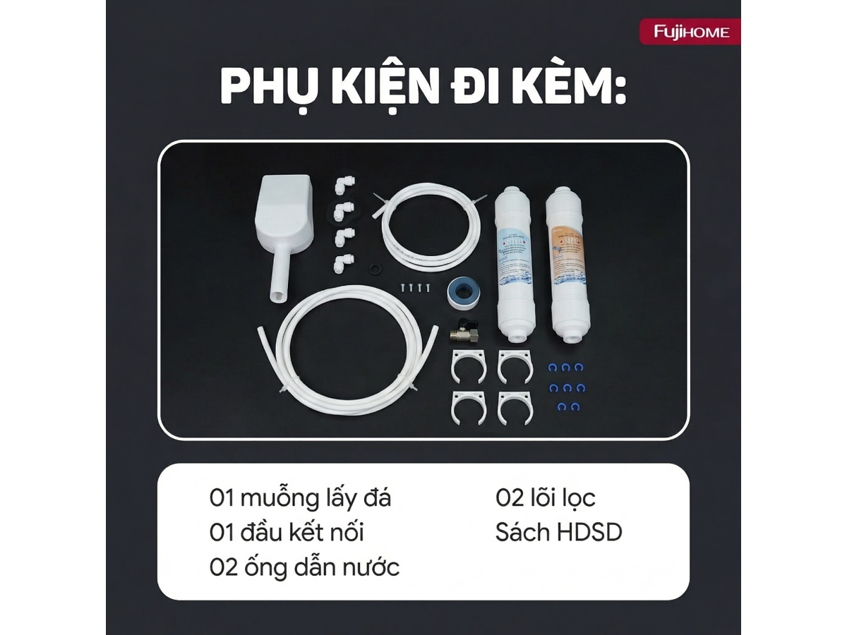 MÁY LÀM ĐÁ THƯƠNG MẠI CAO CẤP FUJIHOME IM65