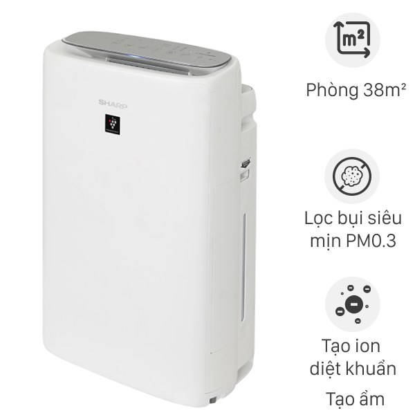 Máy lọc không khí và tạo ẩm sharp KI-N50V-W