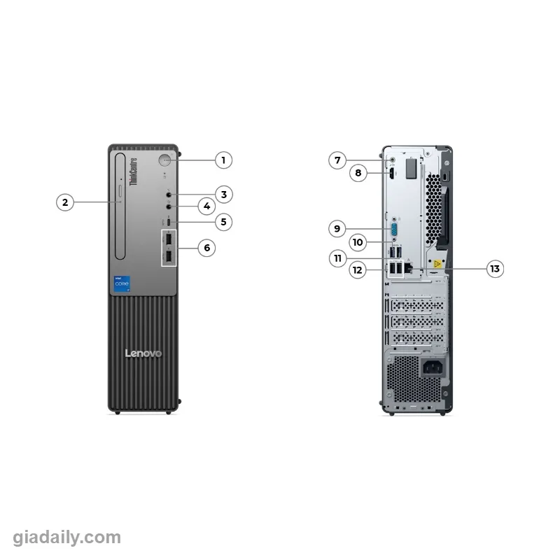 Máy tính để bàn Lenovo ThinkCentre neo 30s Gen 5 13DG0003VN (Core i5-13420H, 16GB, SSD 512GB, Windows 11) - Giá Đại Lý