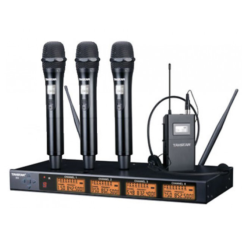 Mic không dây cài đầu cài ve áo X4-TL