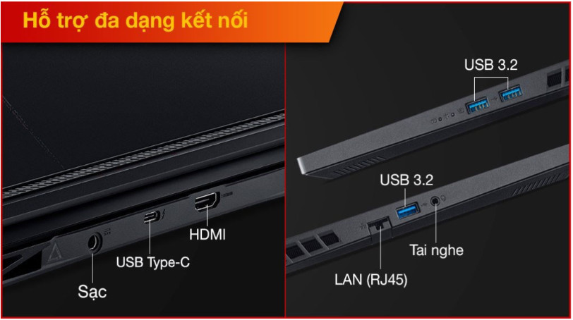 Laptop Gaming Acer Nitro 5 Tiger AN515 58 773Y i7 12700H/8GB/512GB/4GB RTX3050Ti/144Hz/Win11