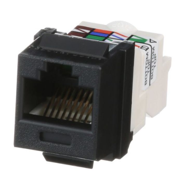 đầu mạng cat 6 utp panduit NK6TMBL tp style black