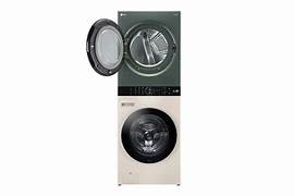 Tháp máy giặt cao cấp LG WashTower 21Kg + sấy 16Kg WT2116SHEG MỚI 2023