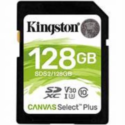 Kingston Canvas Select Plus SDXC 128 GB (SDS2/128GB)