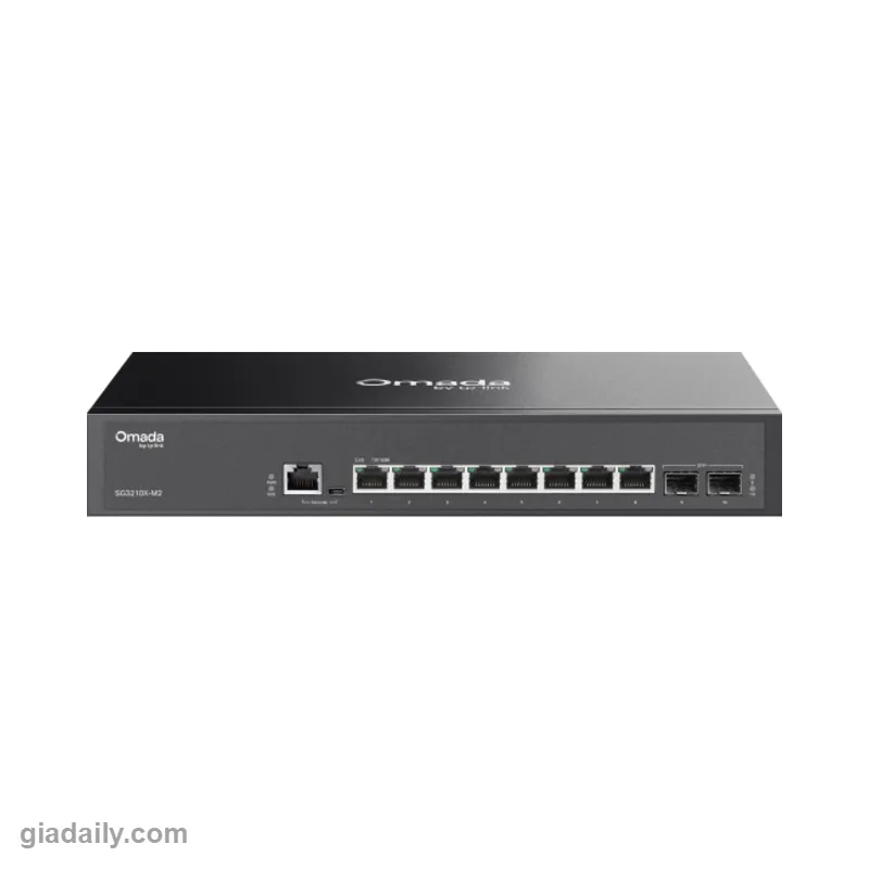 Switch 8 cổng 2.5G TP-Link Omada SG3210X-M2 L2+ Managed - Giá Đại Lý