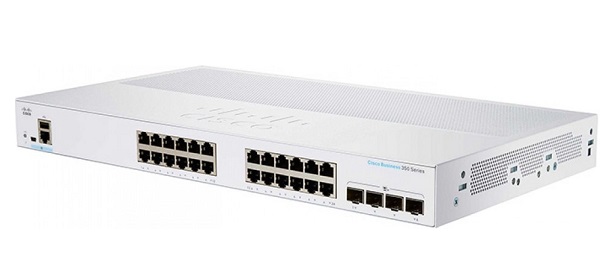 Thiết Bị Mạng Cisco CBS350 Managed 24-Port GE, 4x10G SFP+ - CBS350-24T-4X-EU
