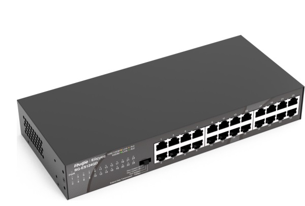 Switch Ruijie Reyee RG-ES124GD (24-Port 10/100/1000 Mbps)