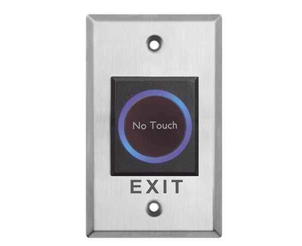 Nút bấm mở cửa, chất liệu thép không gỉ, điệnáp 12V, Model: DS-K7P08, NSX: HIKVision, mới 100%