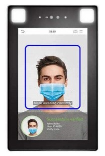 Máy chấm công, kiểm soát vào ra bằng khuôn mặt ZKTeco ProFace X (SL)