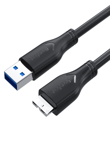 USB 3.0 A-MircoB HDD Cable 0.5m- V-U318