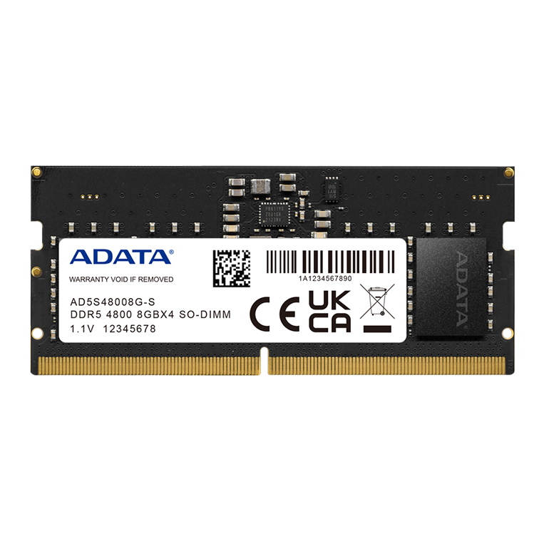 RAM Laptop ADATA DDR5 8GB 4800MHz (AD5S48008G-S – BH5Y)