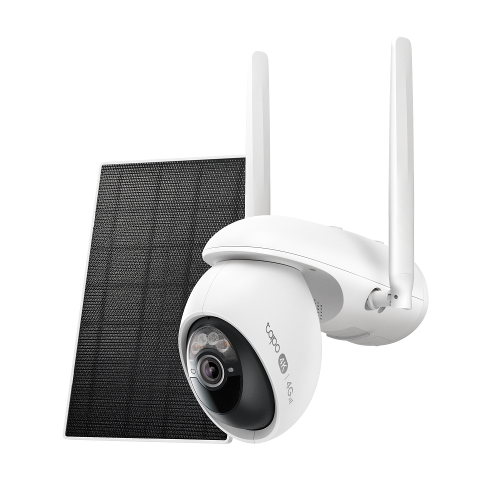 Bộ camera 4G năng lượng mặt trời Tapo C665G Kit 4K xoay/nghiêng - Giá Đại Lý
