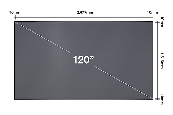 Màn chiếu tương phản cao 120 inch ALR Epson ELPSC36