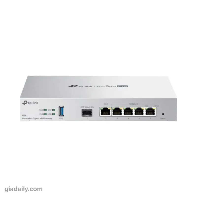 Router VPN Gigabit Omada Pro G36 đa WAN hỗ trợ WireGuard - Giá Đại Lý