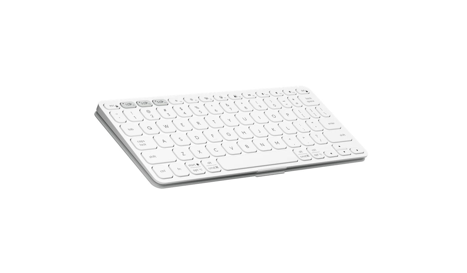 Bàn phím Bluetooth Logitech Keys To Go 2 (Trắng xám) (920-012962)