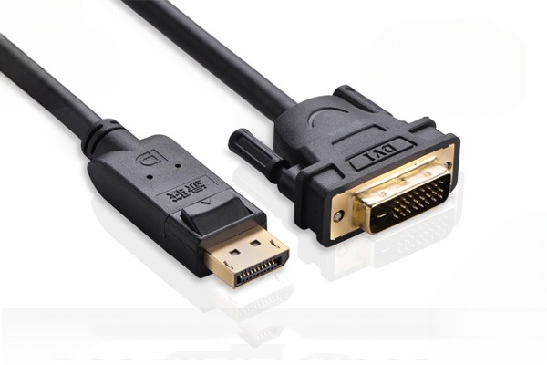 Cáp chuyển Displayport to DVI 24+1 8M chính hãng Ugreen 10224