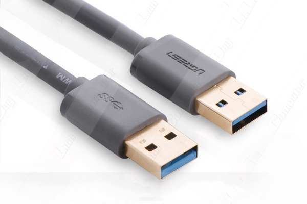 Cáp USB 3.0 hai đầu đực dài 1m chính hãng Ugreen 10370