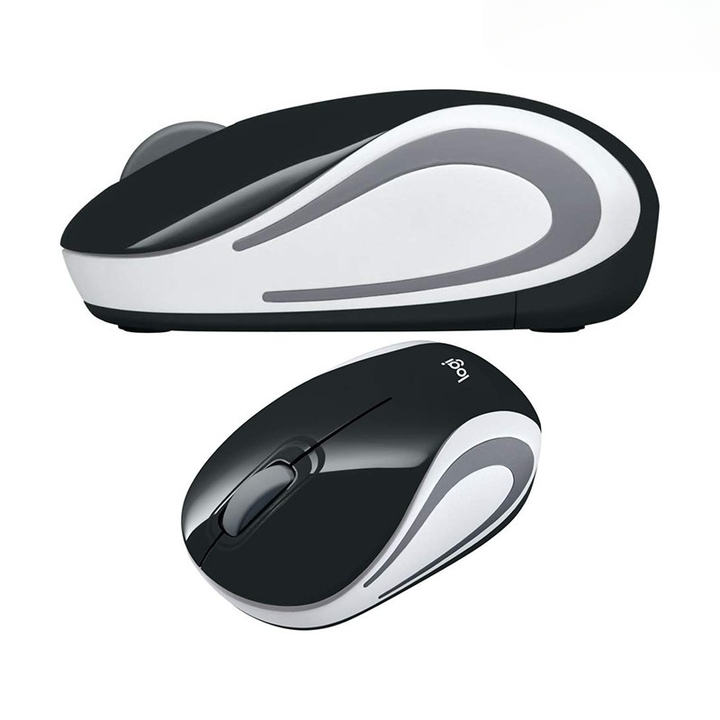 Chuột máy tính không dây Logitech M187 (Đen) 910-005371