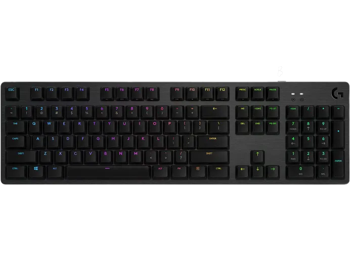 Bàn phím cơ Logitech G512 Lightsync RGB Mechanical Gaming - GX Blue/Clicky (black)