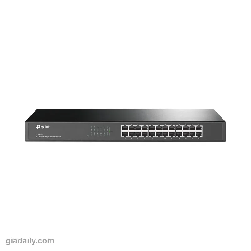 19 Inch Rack Extrusion Switch 24 cổng 10/100Mbps TP-Link TL-SF1024 gắn rack 1U 19 inch Giá Sỉ