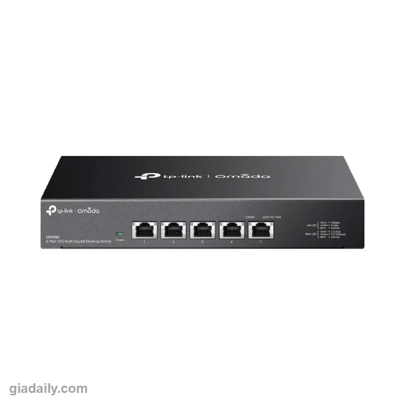 Switch 5 cổng 10G TP-Link Omada DS105X cắm là chạy - Giá Đại Lý