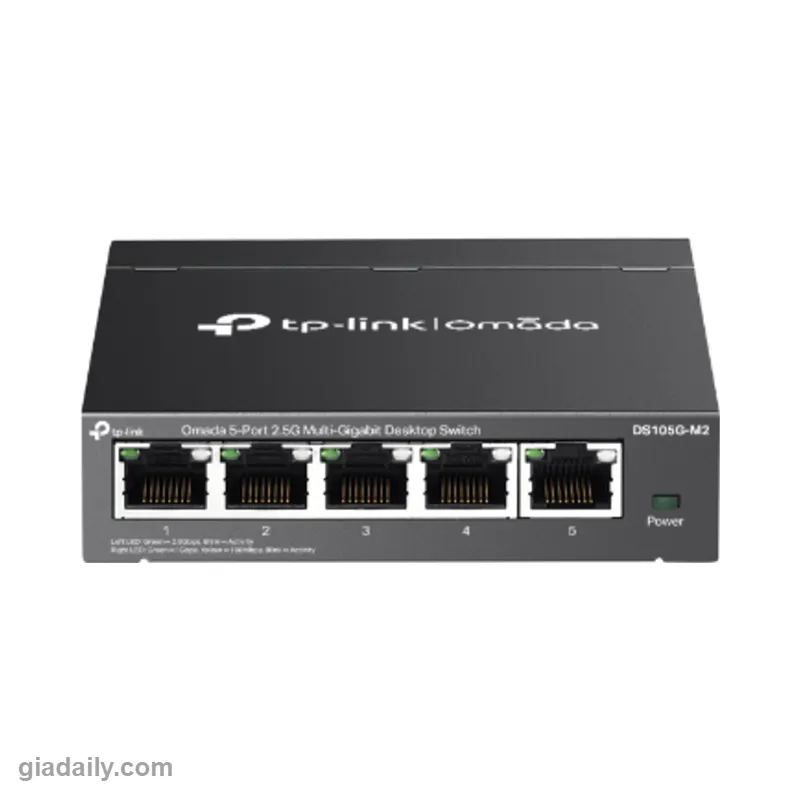 Switch 5 cổng 2.5G TP-Link Omada DS105G-M2 cắm là chạy - Giá Đại Lý