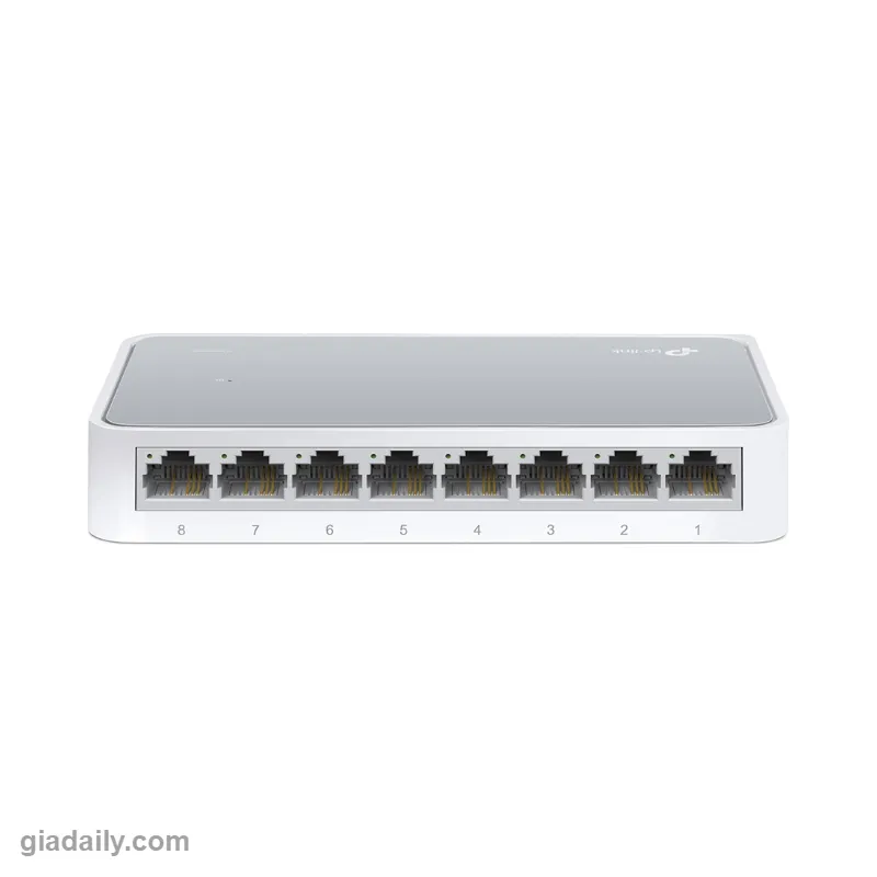 Switch 8 cổng 10/100Mbps TP-Link TL-SF1008D vỏ nhựa để bàn - Giá Đại Lý