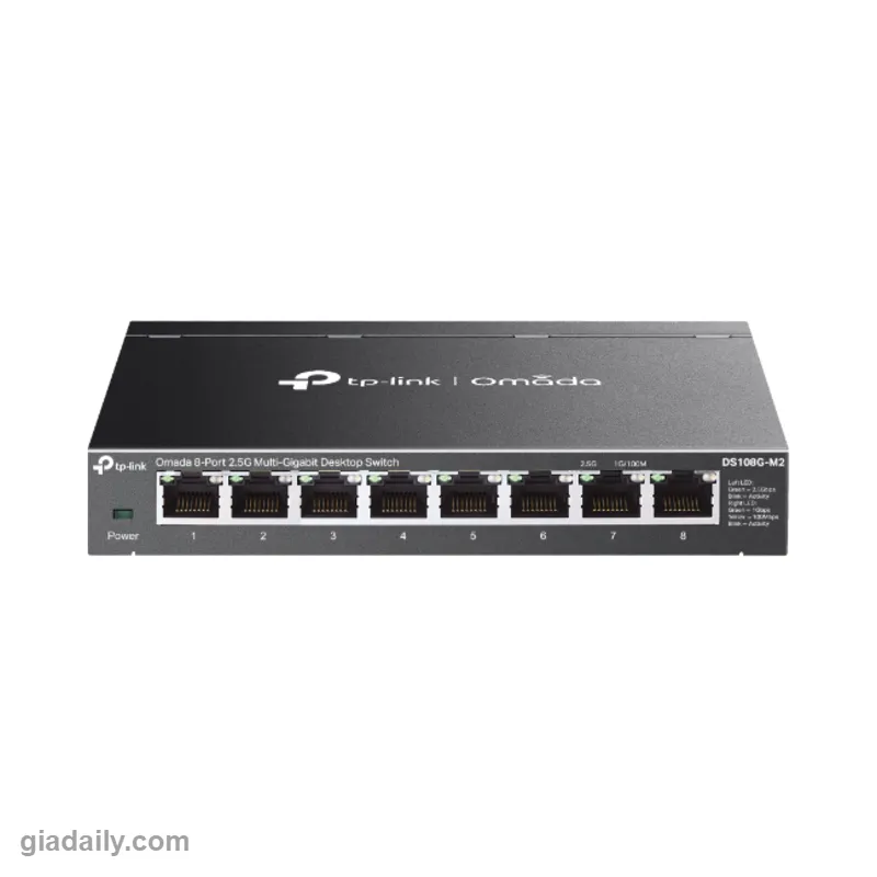 Switch 8 cổng 2.5G TP-Link Omada DS108G-M2 cắm là chạy - Giá Đại Lý