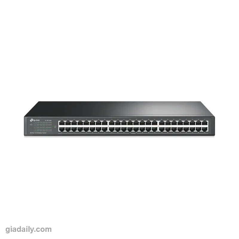 Switch 48 cổng 10/100Mbps TP-Link TL-SF1048 gắn rack 1U 19 inch - Giá Đại Lý