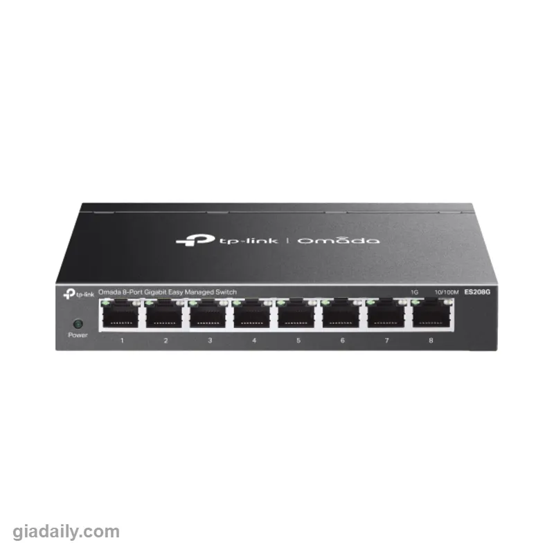 Switch Omada 8 cổng Gigabit TP-Link ES208G Easy Managed - Giá Đại Lý