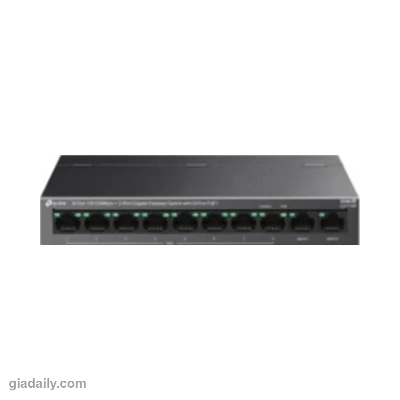 Switch PoE 10 cổng TP-Link LiteWave LS1210P 8 cổng PoE+ 96W - Giá Đại Lý