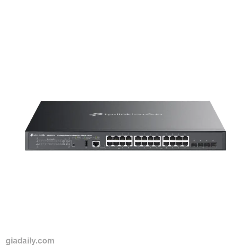 Switch PoE++ 24 cổng Gigabit TP-Link Omada SG5428XMPP L3 Lite Stackable - Giá Đại Lý